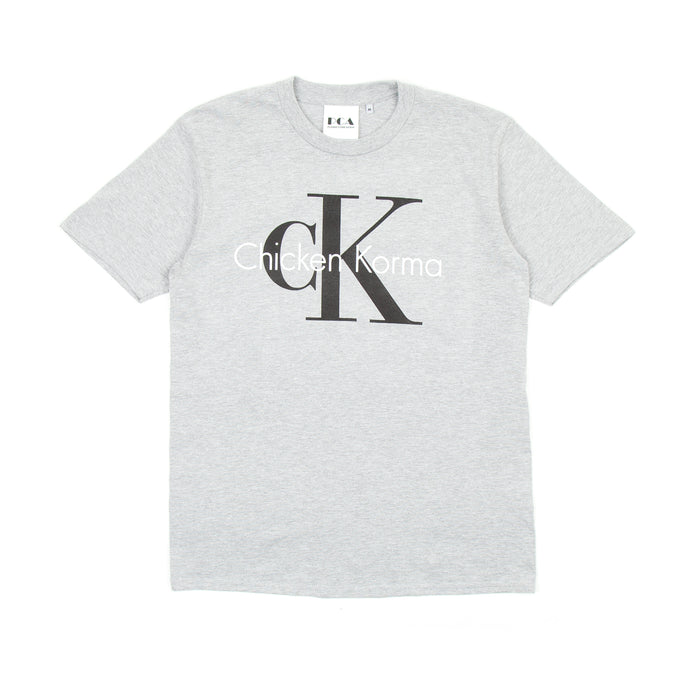 Chicken Korma T-Shirt Grey Marl
